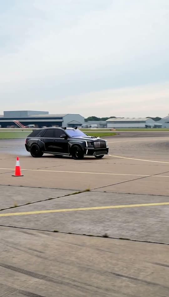 Still from the film: Supercharger. The old airfield. One take